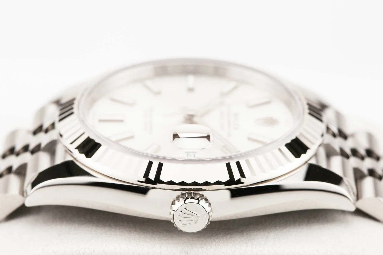 【✨美品✨】ROLEX DATEJUST 付属品完備 箱のみ販売 Rolex Datejust 41 18k White Gold & Steel/ Dark Rhodium